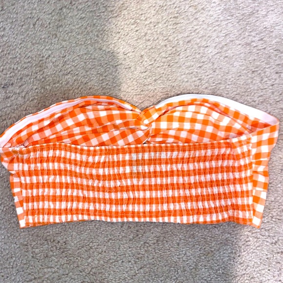 Princess Polly Tennessee Volunteers strapless top. Size 10 - Picture 2 of 4